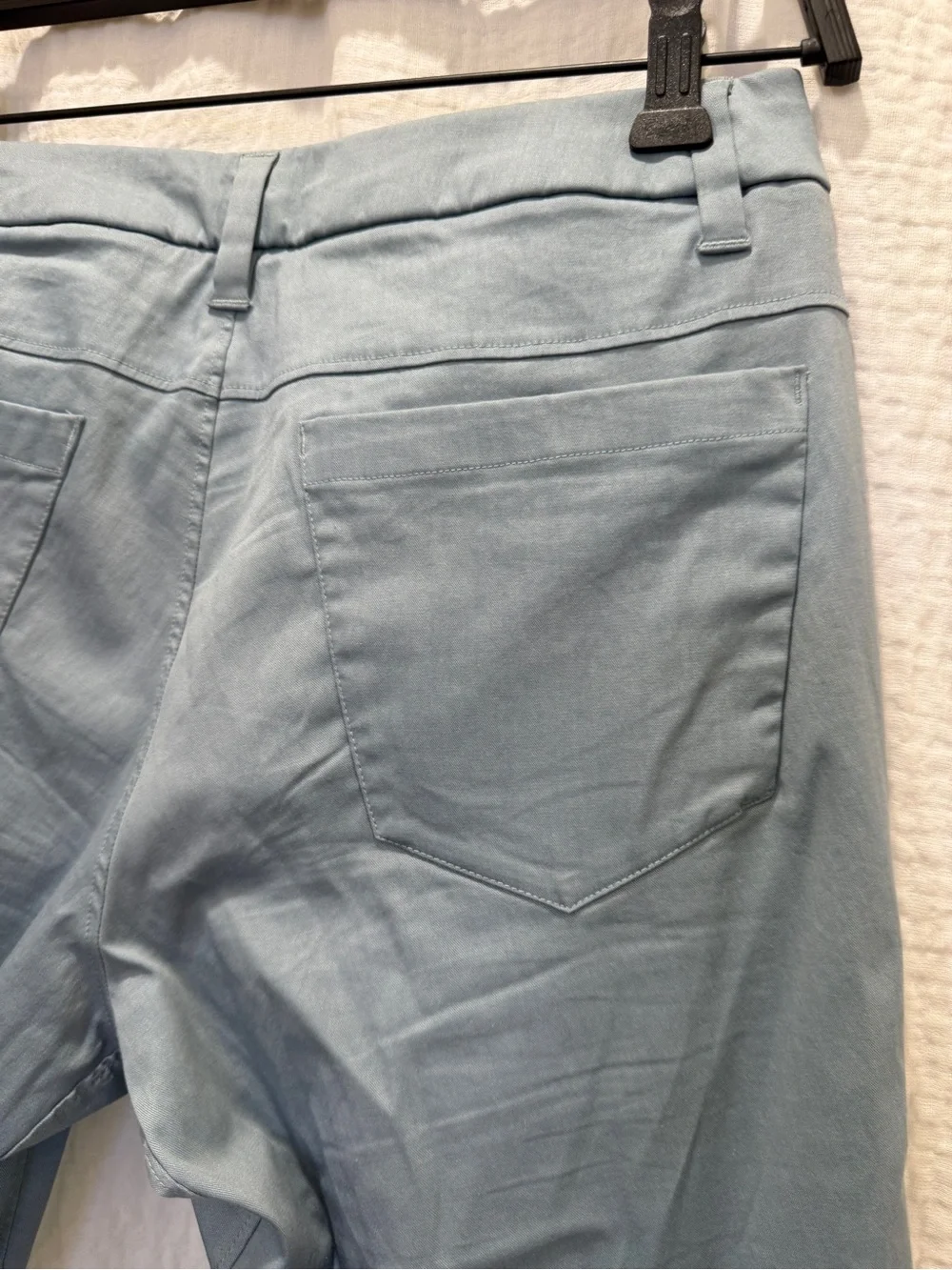 lululemon ABC Slim Fit Pant Utilitech Light Blue Gray Size 28
